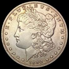 1892-S Morgan Silver Dollar CLOSELY UNCIRCULATED