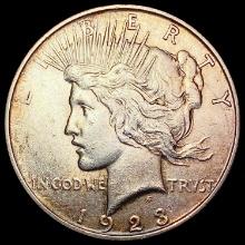 1923-D Silver Peace Dollar CLOSELY UNCIRCULATED