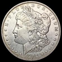 1902 Morgan Silver Dollar CLOSELY UNCIRCULATED