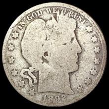 1892-O Barber Half Dollar NICELY CIRCULATED