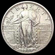 1917-S T1 Standing Liberty Quarter CLOSELY UNCIRCULATED