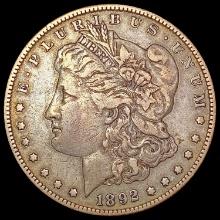 1892-S Morgan Silver Dollar NEARLY UNCIRCULATED