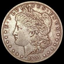 1901-S Morgan Silver Dollar NEARLY UNCIRCULATED