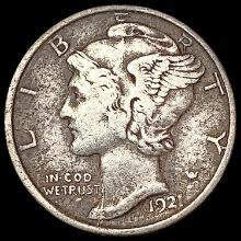 1921-D Mercury Dime LIGHTLY CIRCULATED