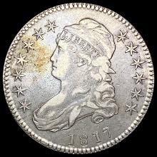 1817 Capped Bust Half Dollar NEARLY UNCIRCULATED