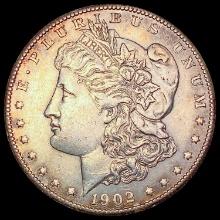 1902-S Morgan Silver Dollar CLOSELY UNCIRCULATED