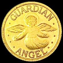 ND 1/20oz Gold Guardian Angel CLOSELY UNCIRCULATED