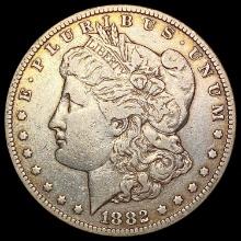 1882-cc Morgan Silver Dollar CLOSELY UNCIRCULATED