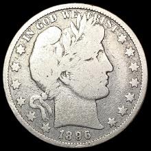 1896-O Barber Half Dollar NICELY CIRCULATED