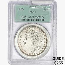 1903 Morgan Silver Dollar PCGS MS61