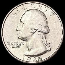 1935 Washington Silver Quarter UNCIRCULATED