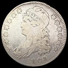 1808 Capped Bust Half Dollar NICELY CIRCULATED