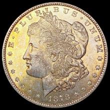 1878 REV 79 Morgan Silver Dollar GEM BU