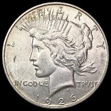 1926-S Silver Peace Dollar CLOSELY UNCIRCULATED