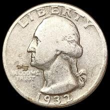 1932-D Washington Silver Quarter LIGHTLY CIRCULATED