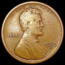 1909-S Wheat Cent NICELY CIRCULATED