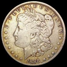 1888-O DDO "Hot Lips" Morgan Silver Dollar NICELY CIRCULATED