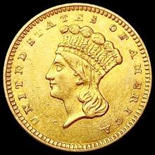 1856 Rare Gold Dollar CLOSELY UNCIRCULATED