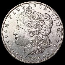 1892 Morgan Silver Dollar CLOSELY UNCIRCULATED