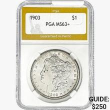 1903 Morgan Silver Dollar PGA MS63+