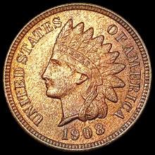 1908 Indian Head Cent CHOICE BU