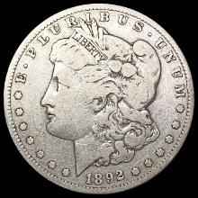 1892-S Morgan Silver Dollar CLOSELY UNCIRCULATED