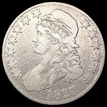 1827 Capped Bust Half Dollar LIGHTLY CIRCULATED