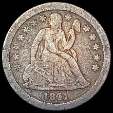 1841-O Seated Liberty Dime NICELY CIRCULATED