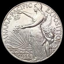 1915-S Panama-Pacific Half Dollar CHOICE AU