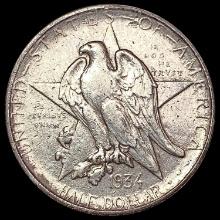 1934 Texas Half Dollar CLOSELY UNCIRCULATED