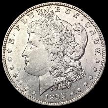 1892-O Morgan Silver Dollar CLOSELY UNCIRCULATED