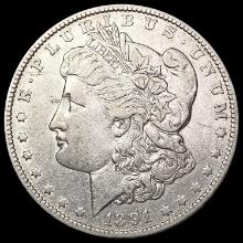 1891-O Morgan Silver Dollar CLOSELY UNCIRCULATED