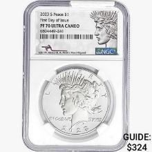 2023-S Silver Peace Dollar NGC PF70 Ultra Cameo