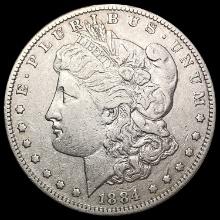 1884 S Morgan Silver Dollar LIGHTLY CIRCULATED