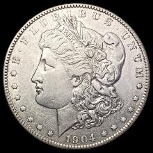 1904 S Morgan Silver Dollar CLOSELY UNCIRCULATED