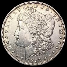 1893 Morgan Silver Dollar CLOSELY UNCIRCULATED