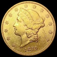 1879 $20 Gold Double Eagle UNCIRCULATED