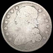 1835 Capped Bust Quarter NICELY CIRCULATED