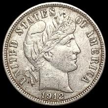 1912 D Barber Dime CLOSELY UNCIRCULATED