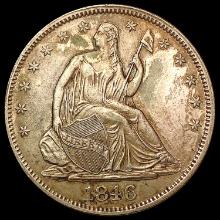 1846 Seated Liberty Half Dollar UNCIRCULATED