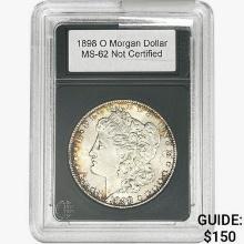 1898-O Morgan Silver Dollar   MS62