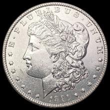 1891 S Morgan Silver Dollar CHOICE BU