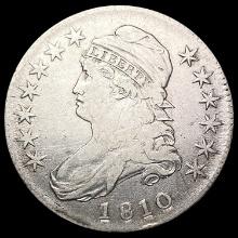 1810 Capped Bust Half Dollar LIGHTLY CIRCULATED