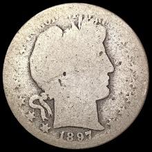 1897 S Barber Half Dollar NICELY CIRCULATED