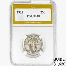 1921 Standing Liberty Quarter PGA XF40