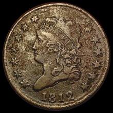 1812 Classic Head Cent CLOSELY UNCIRCULATED