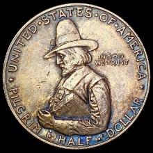 1920 Pilgrim Half Dollar CHOICE AU