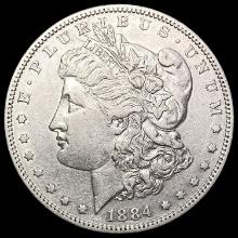 1884 S Morgan Silver Dollar CLOSELY UNCIRCULATED