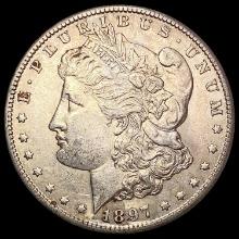 1897 S Morgan Silver Dollar CLOSELY UNCIRCULATED