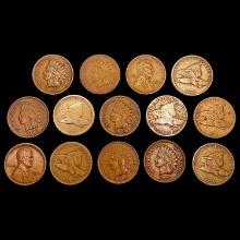 1857-1922 Various Cent Lot [14] HIGH GRADE